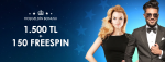 Casinomaxi 1500 TL + 150 Freespin Hoşgeldin Bonus Paketi casinomaxi hosgeldin bonus