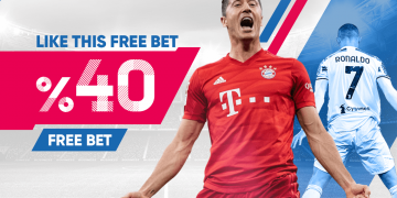 Betlike %40 Free Bet Bonusu Kampanyası betlike freebet