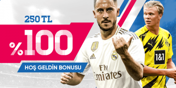 Betlike %100 Hoş Geldin Bonusu 250 TL betlike hosgeldin bonusu