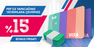 Betlike PEP İle %15 Çevrimsiz Yatırım Bonusu betlike pep bonusu