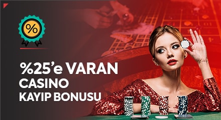 %25 casino kayıp bonusu