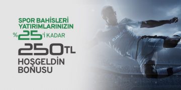 Klasbahis 250 TL Klas Spor'a Hoşgeldin Bonusu klasbahis-spor-yatirim