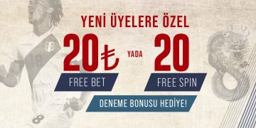 Oleybet Yeni Üyelere 20 TL Freebet Ya Da 20 Free Spin oleybet 1