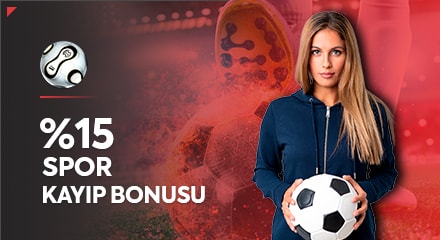 %15 spor kayıp bonusu