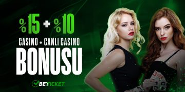 Betticket %15+10 Casino & Canlı Casino Bonusu betticket 1