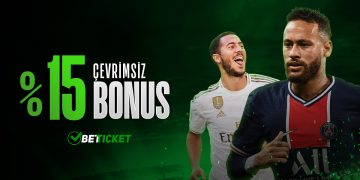Betticket %15 Çevrimsiz Yatırım Bonusu betticket 5