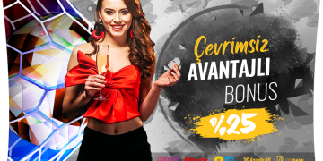 %25 Çevrimsiz Fırsat bonusu