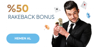 Kralbet %50 Rakeback Bonusu kralbet-rakeback