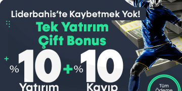Liderbahis Çevrimsiz %10 Spor Yatırım & Kayıp Bonusu liderbahis bonus 2