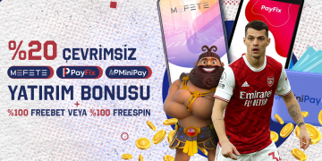 Oslobet %20 Çevri̇msi̇z Payfi̇x - Mi̇ni̇pay Yatırım Bonusu oslobet bonus 2