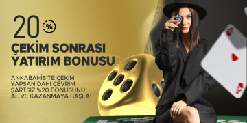 Ankabahis Her Yatırıma %20 Çevrimsiz Bonus ankabahis-cevrimsiz-yatirim