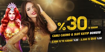 Bahisbeta %30 Anlık Canlı Casino & Slot Kayıp Bonusu bahisbeta bonus 10