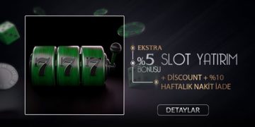 Bahiscasino Ekstra %5 Slot + Discount Bonusu bahiscasino-slot-bonus