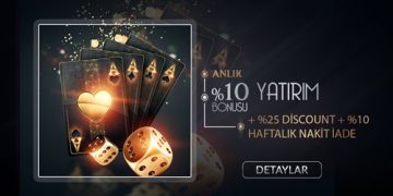 Bahiscasino %10 Anlık Yatırım + %25 Discount Bonusu bahiscasino-yatirim