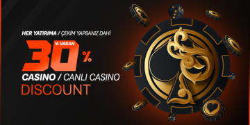Bahislion %30 Casino & Canlı Casino Discount Bonusu bahislion bonus 7