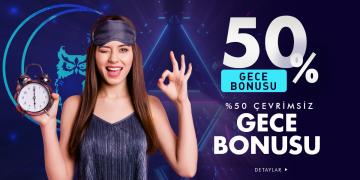Bahispub Geceye Özel %50 Çevrimsiz Bonus bahispub bonus 1