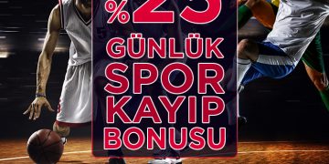 Bahsine Sporda Günlük %25 Kayıp Bonusu bahsine bonus 2