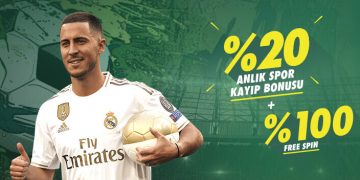 Betpark %20 Spor Kayıp Bonusu + %100 Free Spin betpark-spor-kayip