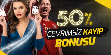Betsidney İlk Yatırıma Özel %50 Çevrimsiz Kayıp Bonusu betsidney bonus 1