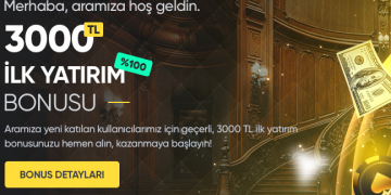 Betturkey 3000 TL İlk Yatırım Bonusu betturkey bonus