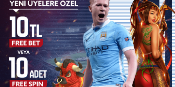 Golegol Yeni Üyelere 10 TL Free Bet veya 10 Free Spin golegol-freebet