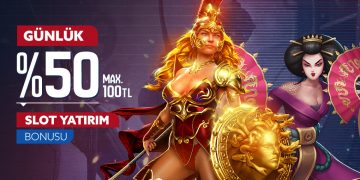 Golegol %50 Çevrim Şartsız Slot Bonusu golegol-slot