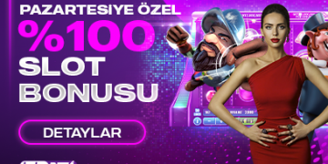 Huhubet Pazartesi Gününe Özel %100 Slot Bonusu huhubet bonus 2