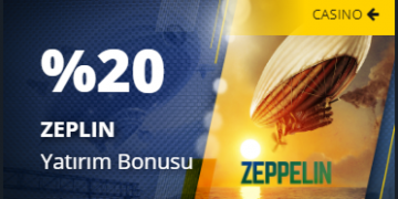 Jestbahis Zeplin Özel %20 Yatırım Bonusu jestbahis bonus 10