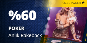 Jestbahis %60 Anlık Poker Rakeback Bonusu jestbahis bonus 13