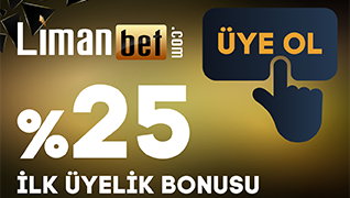 Limanbet %25 İlk Üyelik Bonusu limanbet bonus 8