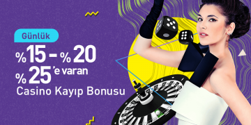 Routebet %15 - %25 Casino Kayıp Bonusu routebet-casino-kayip-bonusu