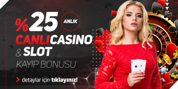 Bahisstar %25 Anlık Canlı Casino & Slot Kayıp Bonusu bahisstar-canli-casino-kayip