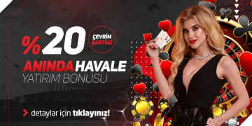 Bahisstar %20 Çevrimsiz Havale Bonusu + %10 Freespin bahisstar-havale