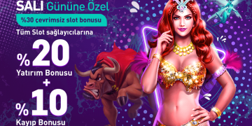 Betsilin Salı Gününe Özel %30 Çevrimsiz Slot Bonusu betsilin-slot