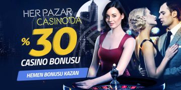 Casinomavi Her Pazar %30 Casino Bonusu casinomavi-pazar-bonus