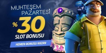 Casinomavi Pazartesi %30 Slot Bonusu casinomavi-pazartesi-slot