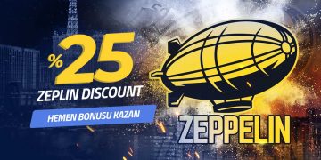 Casinomavi %25 Zeplin Discount Bonusu casinomavi-zeplin