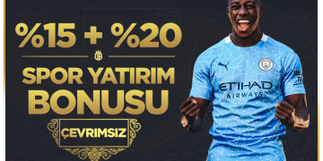 Dipbet %15 + %20 Çevrimsiz Spor Yatırım Bonusu dipbet-15+20-spor-yatirim-bonusu