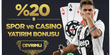 Dipbet %20 Spor ve Casino Yatırım Bonusu dipbet-spor-ve-casino-yatirim-bonusu
