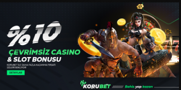 Korubet %10 Çevrimsiz Casino Slot Bonusu korubet-slot-cevrimsiz