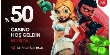 Markabet %50 Casino Hoşgeldin Bonusu markabet-casino