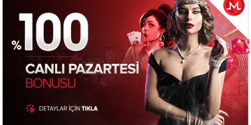 Markabet %100 Canlı Pazartesi Bonusu markabet-casino-pazartesi
