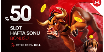 Markabet Haftasonu %50 Slot Bonusu markabet-slot-bonus