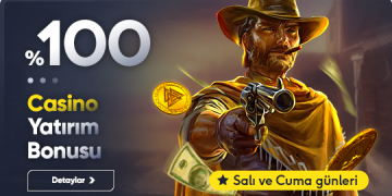 Cashwin Salı ve Cuma %100 Casino Yatırım Bonusu cashwin-casino