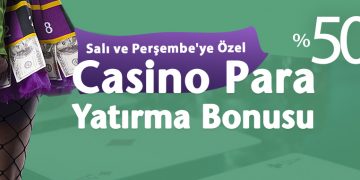 Cepbahis Salı & Perşembe %50 Casino Yatırım Bonusu cepbahis-casino-yatirim