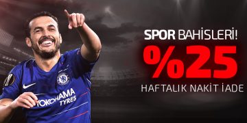 Hepbahis %25 Haftalık Spor Kayıp Bonusu hepbahis-spor