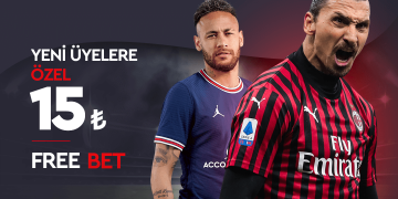 Kalebet Yeni Üyelere Özel 15 TL Free Bet kalebet-freebets