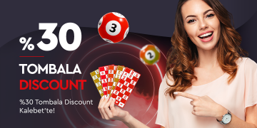 Kalebet %30 Tombala Kayıp Bonusu kalebet-tombala