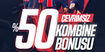 Parisbahis %50 Çevrim Şartsız Kombine Bonusu parisbahis-kombine