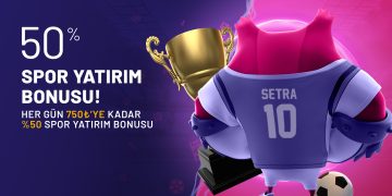Setrabet %50 Spor Yatırım Bonusu setrabet-spor-yatirim-50